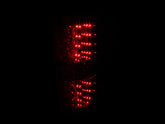 09-14 Ford F-150 Anzo 311139 Red/Clear Lens LED Taillights w/ Chrome Housing